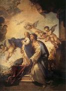 Holy Ana and the nina Maria Second mitade of the 17th century, Luca Giordano